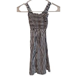 Billabong girls Black and White striped romper XXS‎